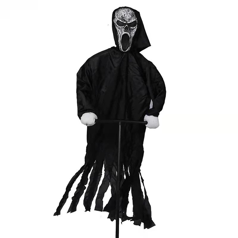 Garden Ghostface Scarecrow