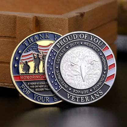 "Thank You For Your Service" Coin