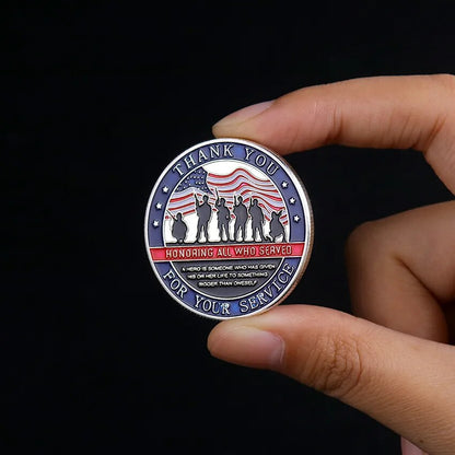 "Thank You For Your Service" Coin