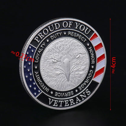 "Thank You For Your Service" Coin