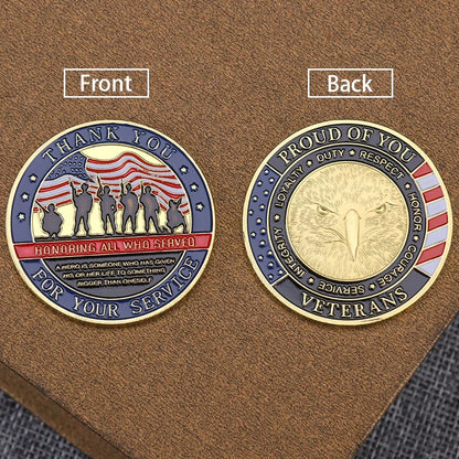 "Thank You For Your Service" Coin