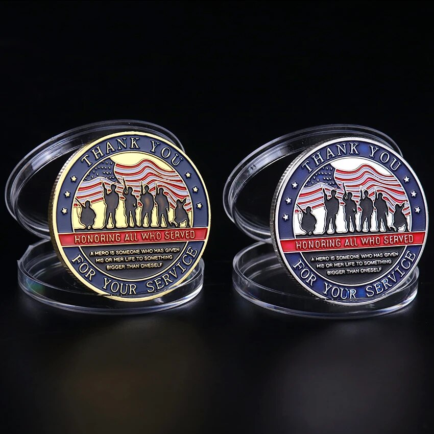 "Thank You For Your Service" Coin