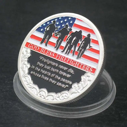 Firefighters Challenge Coin