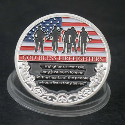 Firefighters Challenge Coin