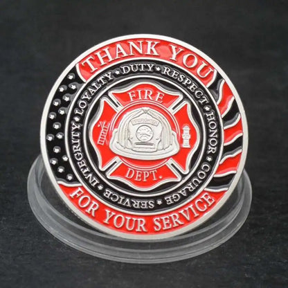 Firefighters Challenge Coin