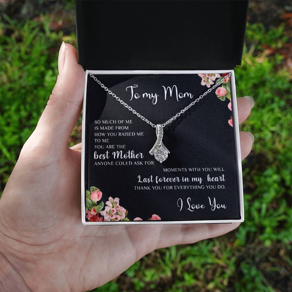 To My Mom | I Love You - Alluring Beauty necklace